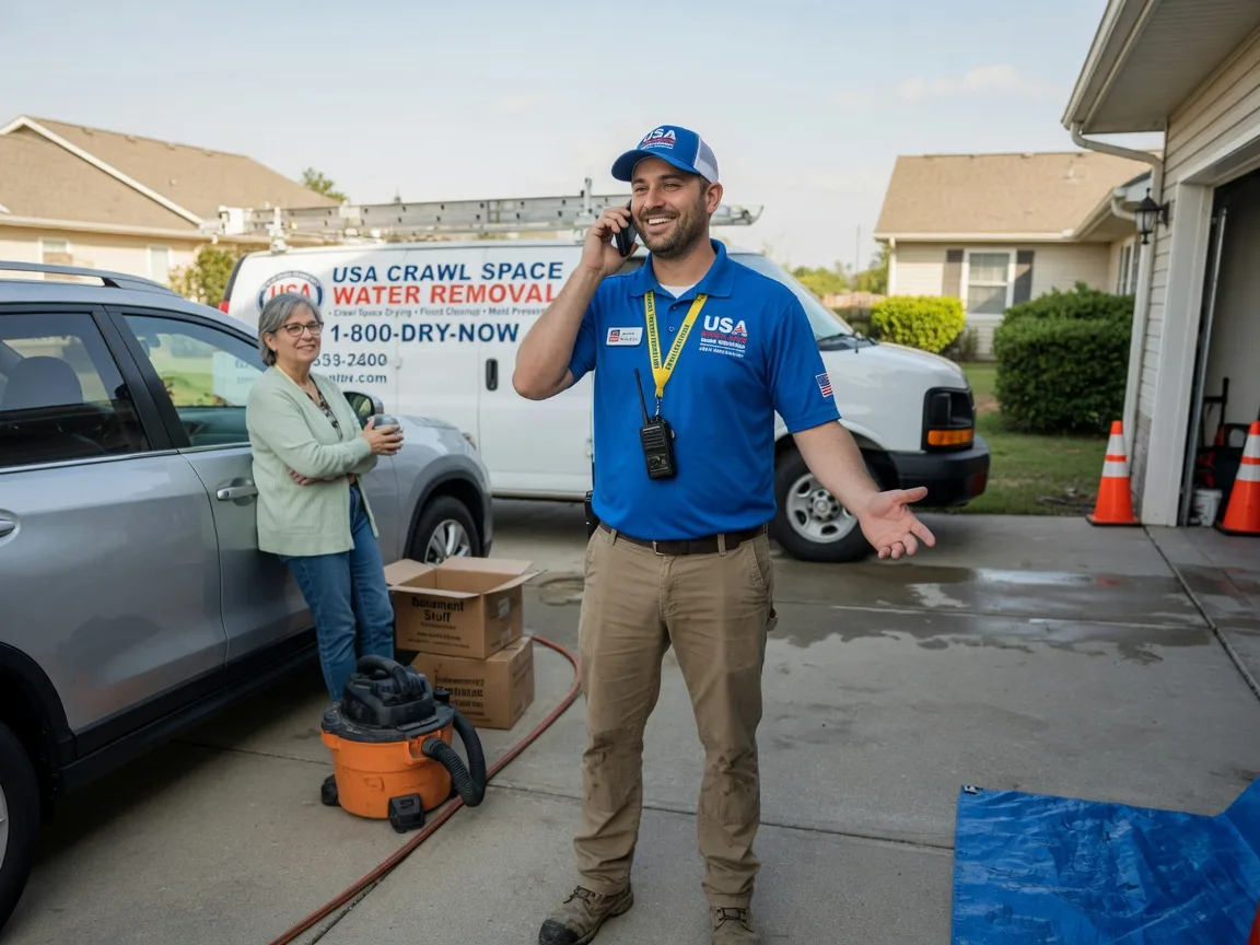 Crawl Space Water Removal Cottage Hills, IL FAQs
